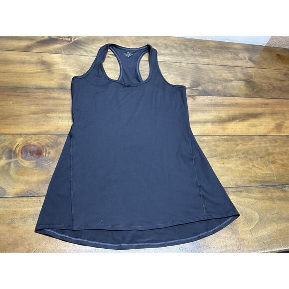 Athleta Black Racerback Tank Top Womens Size Small - Picture 1 of 8